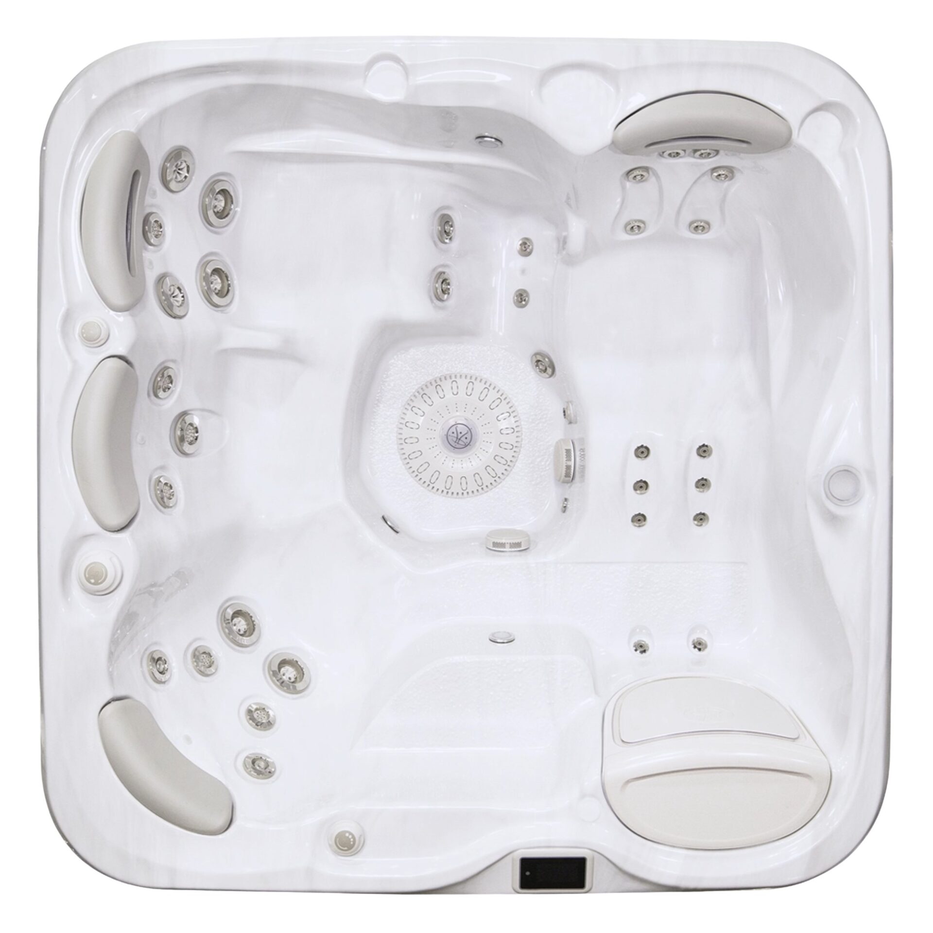 self cleaning hot tub